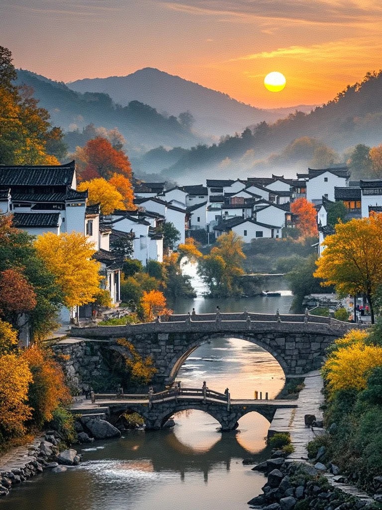 你一定听过江南，可是否知道皖南🤓_1_逍の物语_婺源-古镇-来自52tours 我爱旅游网